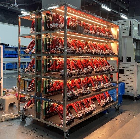 BMS Aging Rack